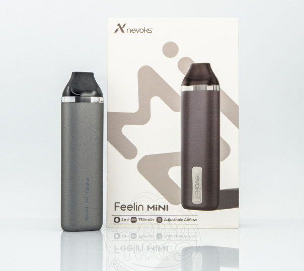 Nevoks Feelin Mini Pod System Kit Gray Багаторазова POD система