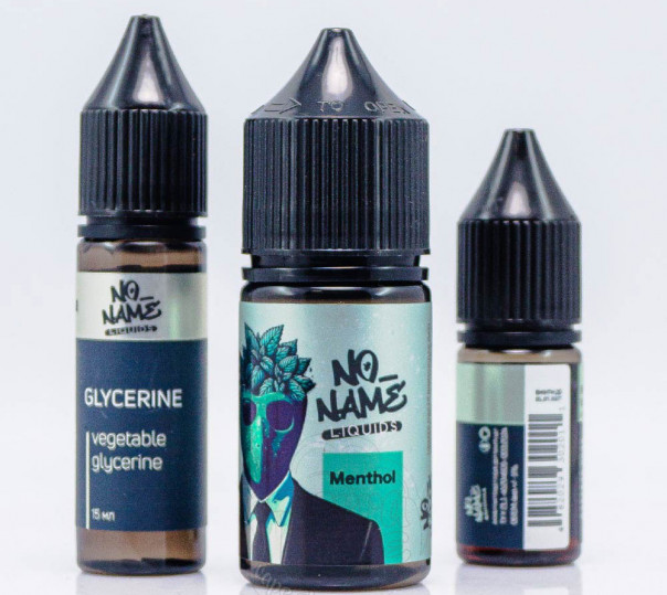 Рідина No name Salt Menthol 30ml 0mg зі смаком ментолу (набір компонентів)