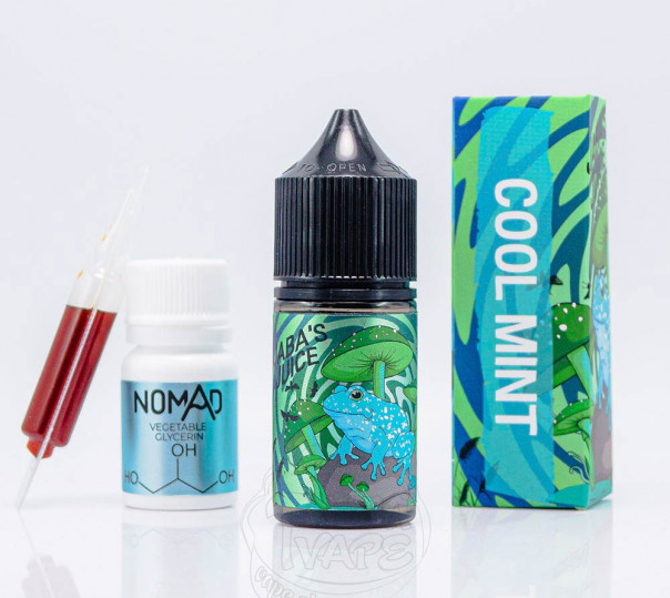 Рідина Jaba's Juice Salt Cool Mint 30ml 30mg зі смаком м'яти (набір компонентів)