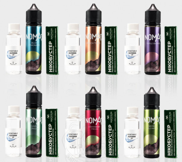 Жидкость Nomad Organic 60ml (набор компонентов) Жидкость Nomad Organic 60ml (набор компонентов)
