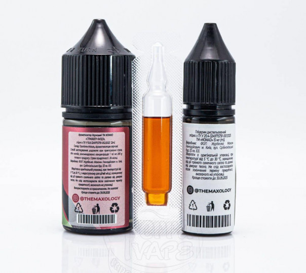 Рідина Nomad Salt Strawberry Fields 30ml 0mg зі смаком суниці (набір компонентів) Рідина Nomad Salt Strawberry Fields 30ml 0mg зі смаком суниці (набір компонентів)