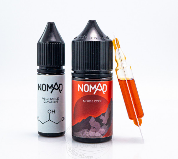 Жидкость Nomad Salt Morse Code 30ml 50mg со вкусом ягод и эвкалипта (набор компонентов)