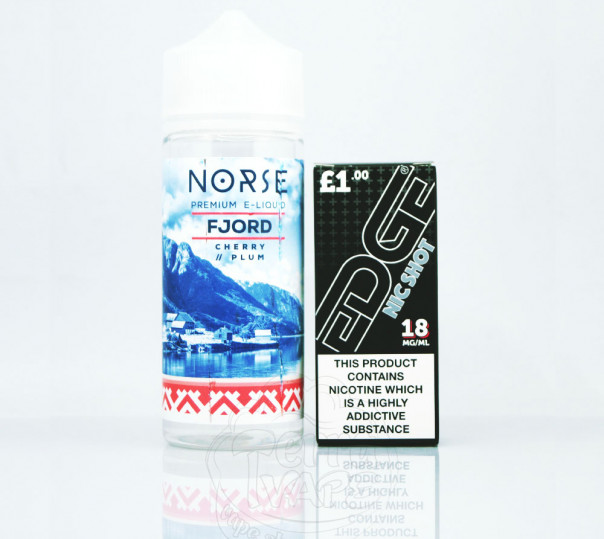 Norse Fjord - Сherry Plum 120ml 3mg на органическом никотине