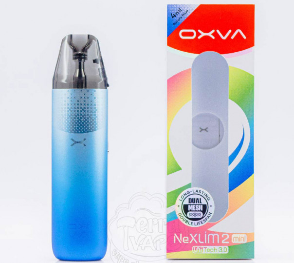 OXVA Nexlim 2 Mini Pod Kit 1500mAh Titanium Gray Многоразовая POD система OXVA Nexlim 2 Mini Pod Kit 1500mAh Titanium Gray Многоразовая POD система