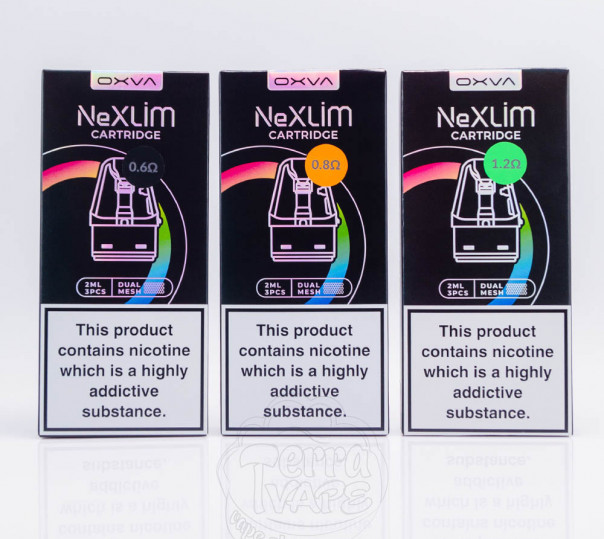 Картридж для OXVA NeXLIM Pod Cartridge 2/4ml Картридж для OXVA NeXLIM Pod Cartridge 2/4ml
