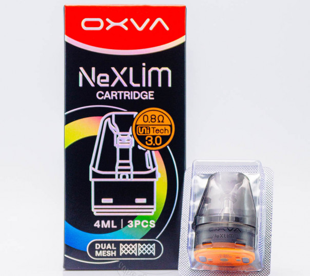 Картридж OXVA NeXLIM UniTech 3.0 Pod Cartridge 4ml 0.8Ом