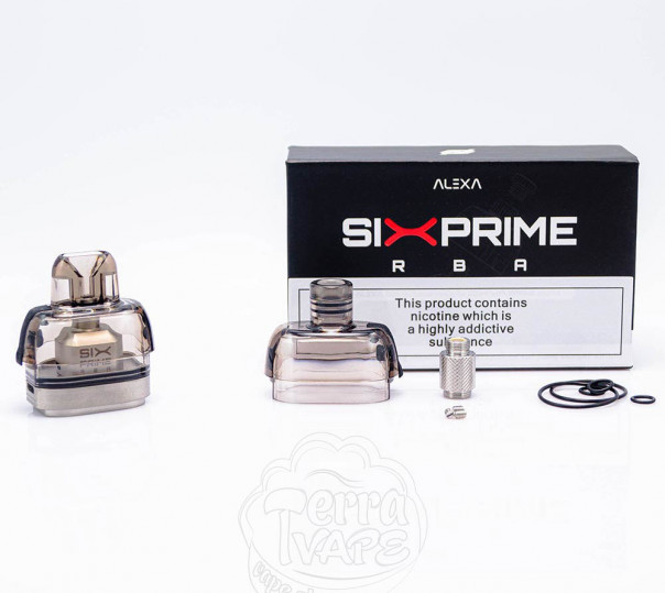 Обслуговувана база OXVA & Alexa Nation Six Prime RBA Section для багаторазової POD системи Vpime Pod Kit Обслуговувана база OXVA & Alexa Nation Six Prime RBA Section для багаторазової POD системи Vpime Pod Kit