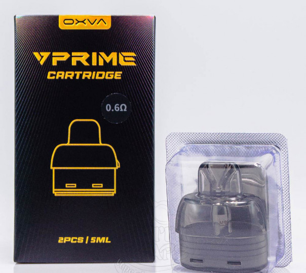 Картридж OXVA VPrime Pod Cartridge для багаторазової POD системи OXVA VPrime 5ml 0.6Ом