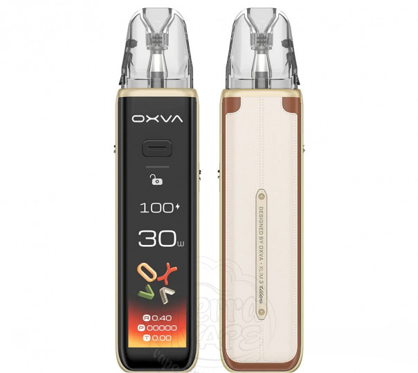 OXVA XLIM 3 ULTRA Pod Kit 1500mAh Brown Beige Многоразовая POD система