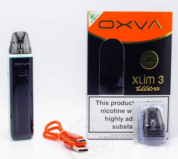 OXVA XLIM 3 ULTRA Pod Kit 1500mAh Cloud White Багаторазова POD система OXVA XLIM 3 ULTRA Pod Kit 1500mAh Cloud White Багаторазова POD система