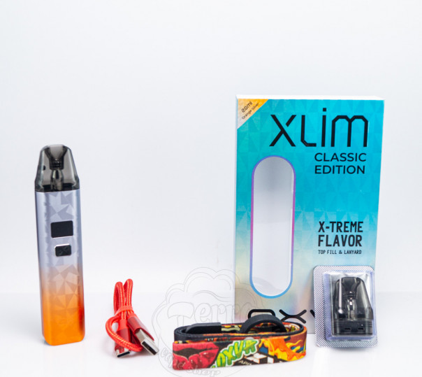 OXVA XLIM Classic Edition Pod Kit 1000mAh Silver Багаторазова POD система