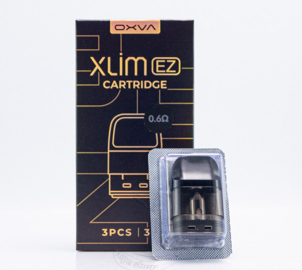Картридж OXVA Xlim EZ Cartridge для багаторазової POD системи XLIM Pro / 2 / 3, v2, 3 Ultra, SE / 2, SQ / Pro / Pro 2, Classic Edition, GO/2, Crystal 2ml/3ml