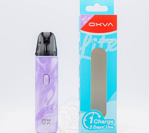 OXVA XLIM Go Lite Pod Kit 1000mAh Black Багаторазова POD система OXVA XLIM Go Lite Pod Kit 1000mAh Black Багаторазова POD система