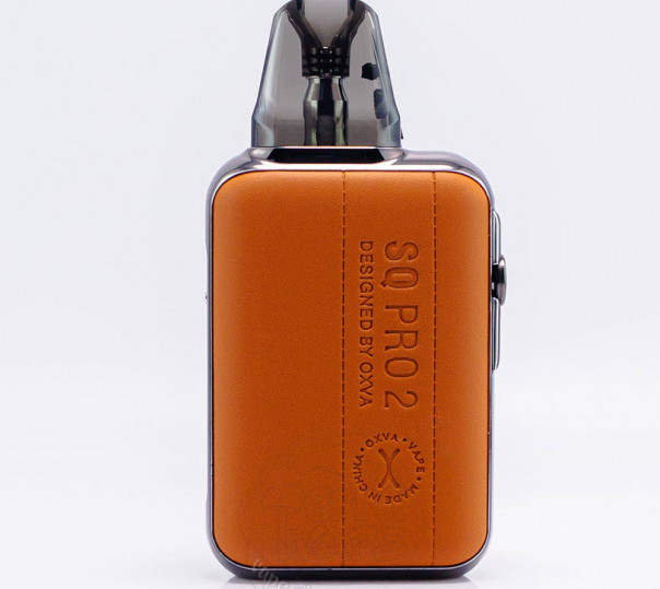 OXVA XLIM SQ Pro 2 Pod System Kit 1600mAh Brown Leather Багаторазова POD система OXVA XLIM SQ Pro 2 Pod System Kit 1600mAh Brown Leather Багаторазова POD система