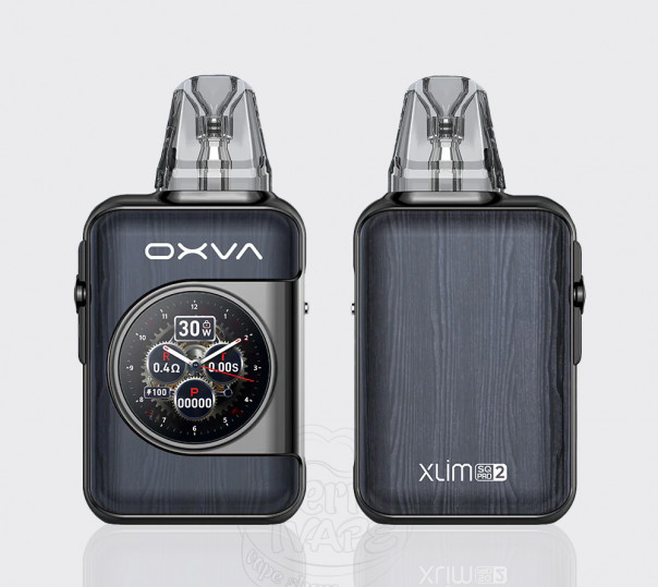 OXVA XLIM SQ Pro 2 Pod System Kit 1600mAh Gunmetal Wood Багаторазова POD система