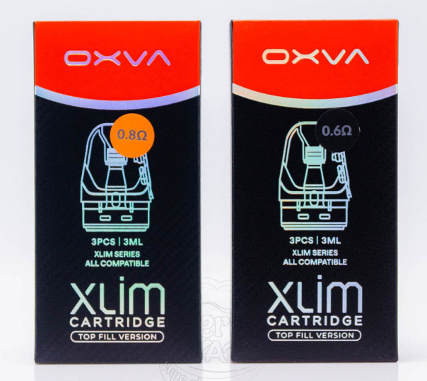 Картридж OXVA Xlim v3 Cartridge 2ml / 3ml для багаторазової POD системи XLIM Pro / 2 / 3, v2, 3 Ultra, SE / 2, SQ / Pro / Pro 2, Classic Edition, GO/2, Crystal Картридж OXVA Xlim v3 Cartridge 2ml / 3ml для багаторазової POD системи XLIM Pro / 2 / 3, v2, 3 Ultra, SE / 2, SQ / Pro / Pro 2, Classic Edition, GO/2, Crystal