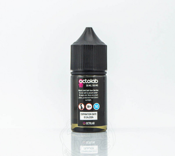 Рідина Black Limit Salt Sour Berries 30ml 30mg на сольовому нікотині зі смаком кислих ягід Рідина Black Limit Salt Sour Berries 30ml 30mg на сольовому нікотині зі смаком кислих ягід