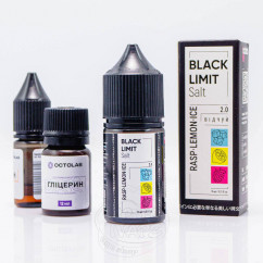 Black Limit Salt Rasp Lemon Ice 30ml 50mg Жидкость