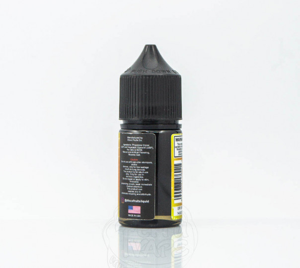 Рідина Disco Fruits/Vibes Salt Mango Bomb 30ml 50mg на сольовому нікотині зі смаком манго Рідина Disco Fruits/Vibes Salt Mango Bomb 30ml 50mg на сольовому нікотині зі смаком манго