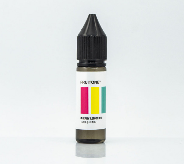Жидкость Fruitone Salt Cherry Lemon Ice 15ml 50mg на солевом никотине со вкусом вишни и лимона с холодком
