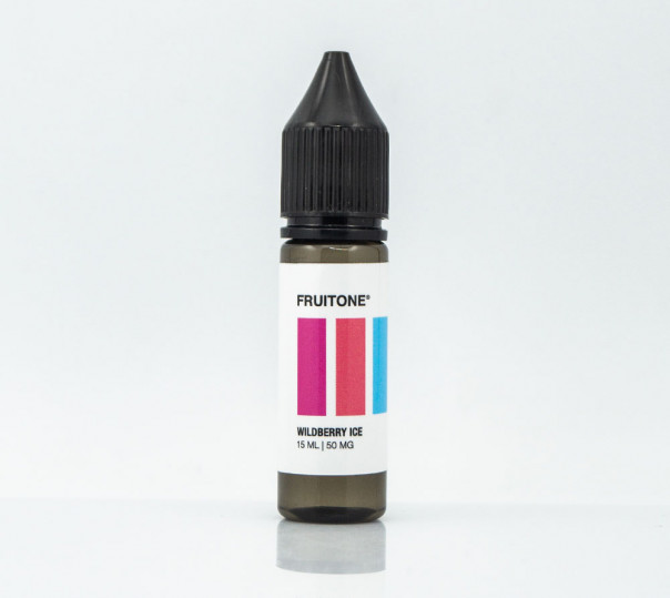 Рідина Fruitone Salt Wildberry Ice 15ml 50mg на сольовому нікотині зі смаком ягід з холодком