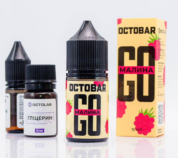 Рідина Octobar Go Salt Малина 30ml 50mg (набір компонентів)