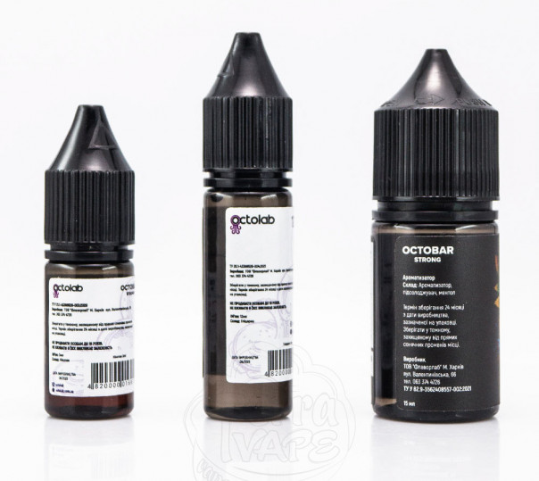 Рідина Octobar Strong Salt Berries 30ml 50mg зі смаком ягід (набір компонентів) Рідина Octobar Strong Salt Berries 30ml 50mg зі смаком ягід (набір компонентів)
