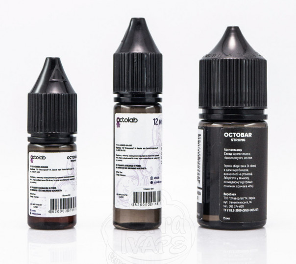 Рідина Octobar Strong Salt Watermelon 30ml 50mg зі смаком кавуна (набір компонентів) Рідина Octobar Strong Salt Watermelon 30ml 50mg зі смаком кавуна (набір компонентів)