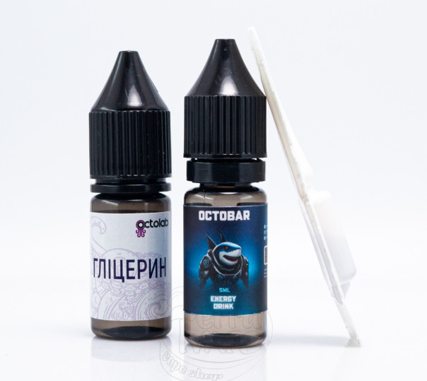 Рідина Octobar Salt Energy Drink 10ml 50mg зі смаком енергетика (набір компонентів)