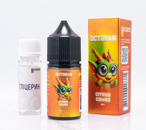 Рідина Octobar Salt Citrus Combo 30ml 50mg зі смаком цитрусових (набір компонентів)