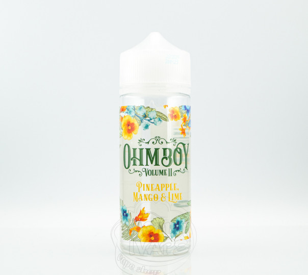 Ohm Boy Pineapple Mango Lime 110ml 1.5mg на органічному нікотині