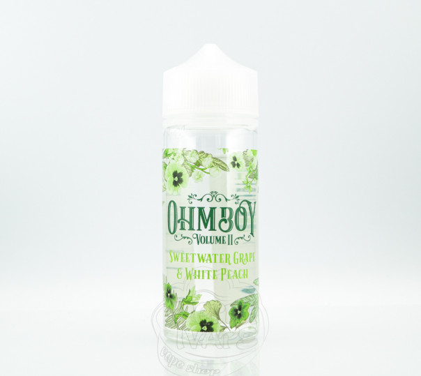 Ohm Boy Sweetwater Grape White Peach 110ml 1.5mg на органічному нікотині