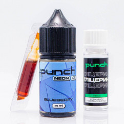 Punch Neon Ice Salt Blueberry 30ml 50mg
