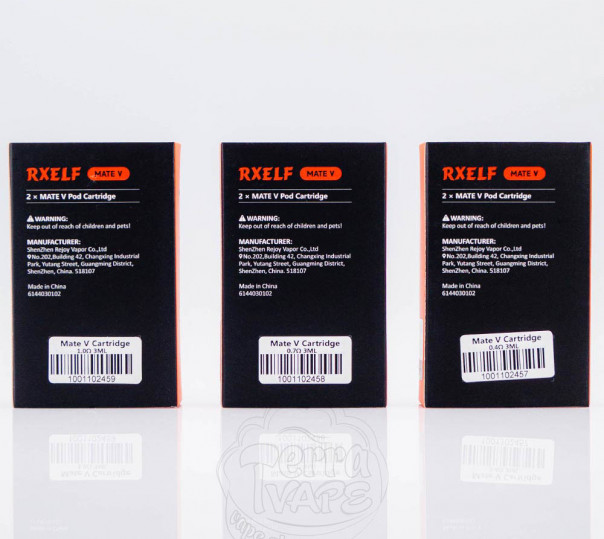Картридж RXELF Mate V Top Filling Pod Cartridge 3ml для багаторазової POD системи Voopoo Vmate/E/V.THRU Pro/Pro/Max/i2/E2/Mini/Pro 2 Kit Картридж RXELF Mate V Top Filling Pod Cartridge 3ml для багаторазової POD системи Voopoo Vmate/E/V.THRU Pro/Pro/Max/i2/E2/Mini/Pro 2 Kit