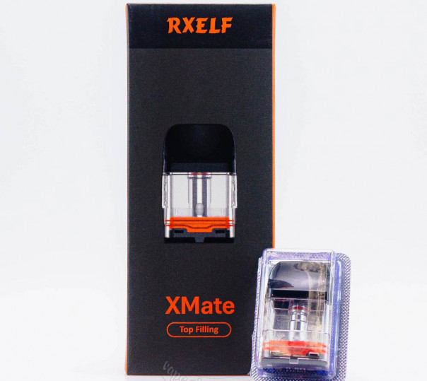 Картридж RXELF XMate 3.0 Top Filling Pod Cartridge 3ml 0.4Ом для многоразовой POD системы XMate C Kit / Vaporesso XROS/Mini/3/4/5/6