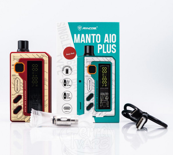 Rincoe Manto AIO Plus Kit Многоразовая POD система Rincoe Manto AIO Plus Kit Многоразовая POD система