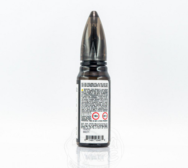 Рідина Riot Squad Salt Strawberry Blueberry Ice 30ml 25mg на сольовому нікотині зі смаком чорниці та полуниці з холодком Рідина Riot Squad Salt Strawberry Blueberry Ice 30ml 25mg на сольовому нікотині зі смаком чорниці та полуниці з холодком