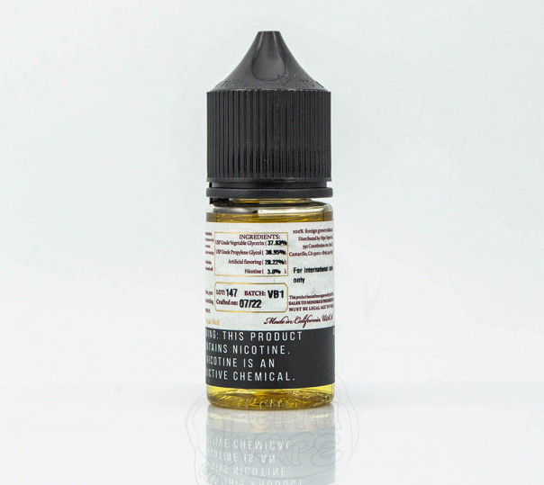 Жидкость Ripe Vapes Salt VCT Coconut 30ml 50mg на солевом никотине со вкусом табачки с кремом, ванилью и кокосом Жидкость Ripe Vapes Salt VCT Coconut 30ml 50mg на солевом никотине со вкусом табачки с кремом, ванилью и кокосом
