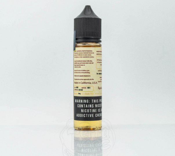 Рідина Ripe Vapes Organic Key Lime Cookie 60ml 6mg на органічному нікотині зі смаком лаймового печива Рідина Ripe Vapes Organic Key Lime Cookie 60ml 6mg на органічному нікотині зі смаком лаймового печива