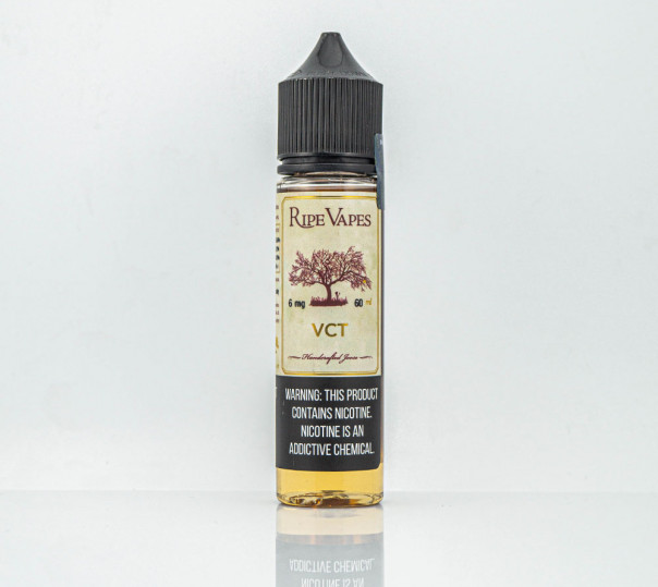 Рідина Ripe Vapes Organic VCT 60ml 3mg на органічному нікотині зі смаком тютюну з кремом та ваніллю