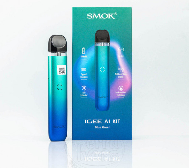 SMOK Igee A1 Pod Kit 650mAh Багаторазова POD система SMOK Igee A1 Pod Kit 650mAh Багаторазова POD система