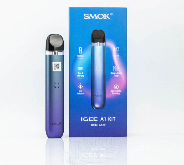 SMOK Igee A1 Pod Kit 650mAh Багаторазова POD система SMOK Igee A1 Pod Kit 650mAh Багаторазова POD система