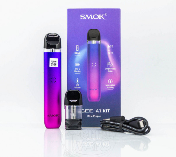 SMOK Igee A1 Pod Kit 650mAh Багаторазова POD система SMOK Igee A1 Pod Kit 650mAh Багаторазова POD система