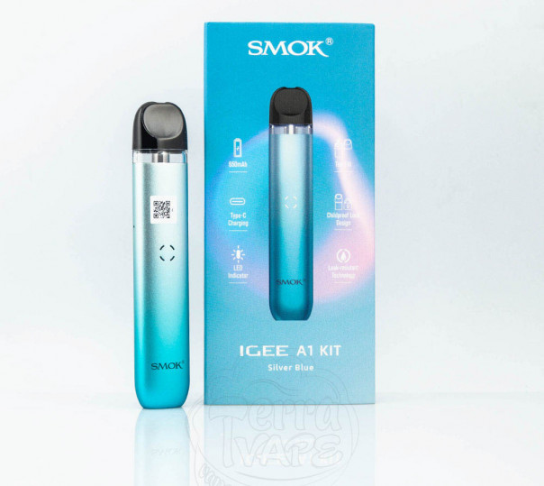 SMOK Igee A1 Pod Kit 650mAh Багаторазова POD система SMOK Igee A1 Pod Kit 650mAh Багаторазова POD система