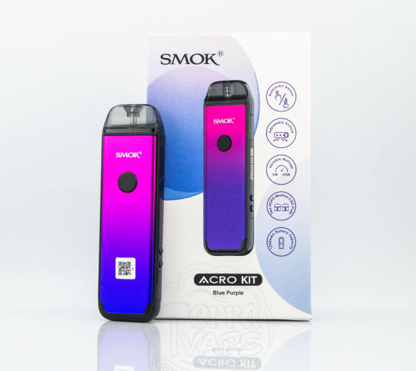 SMOK Acro Pod Kit 1000mAh Багаторазова POD система SMOK Acro Pod Kit 1000mAh Багаторазова POD система