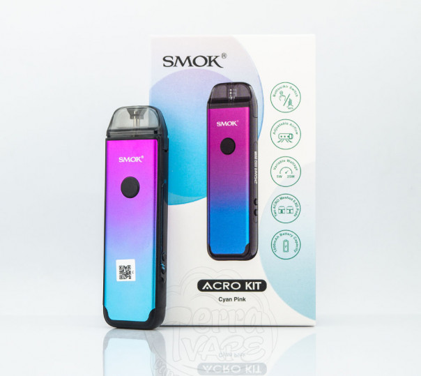 SMOK Acro Pod Kit 1000mAh Багаторазова POD система SMOK Acro Pod Kit 1000mAh Багаторазова POD система