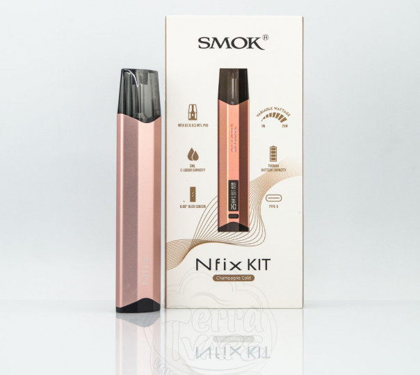 SMOK Nfix Pod Kit 700mAh Багаторазова POD система SMOK Nfix Pod Kit 700mAh Багаторазова POD система