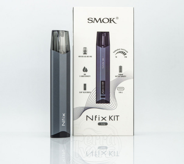 SMOK Nfix Pod Kit 700mAh Багаторазова POD система SMOK Nfix Pod Kit 700mAh Багаторазова POD система