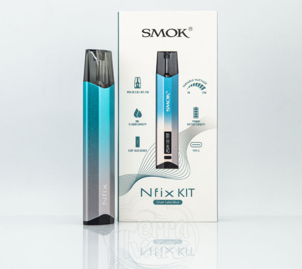 SMOK Nfix Pod Kit 700mAh Багаторазова POD система SMOK Nfix Pod Kit 700mAh Багаторазова POD система