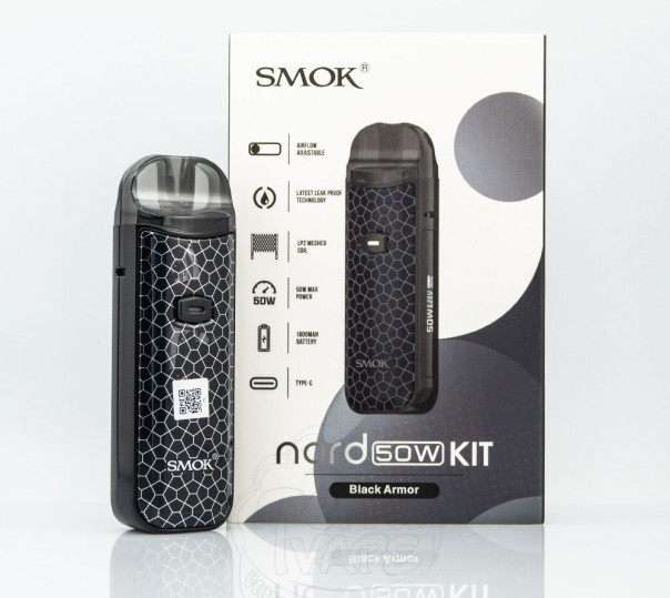Smok Nord 50W Pod Mod Kit Багаторазова POD система Smok Nord 50W Pod Mod Kit Багаторазова POD система
